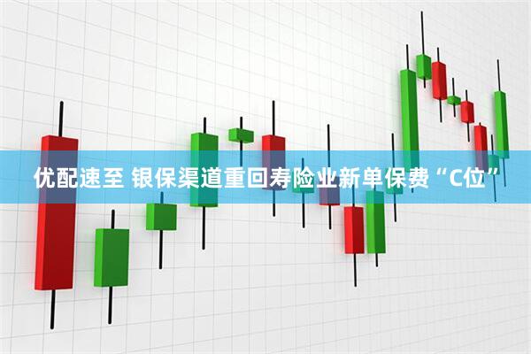 优配速至 银保渠道重回寿险业新单保费“C位”